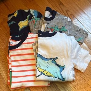 Carter's Kids Pajama Sets - Shark and Dinosaur Prints size 8
